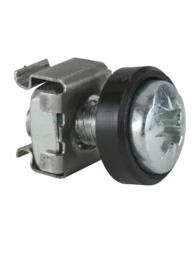 Actassi lot de 50 vis M6 + écrou + rondelle carré 9,5 SCHNEIDER NSYGFR95M65