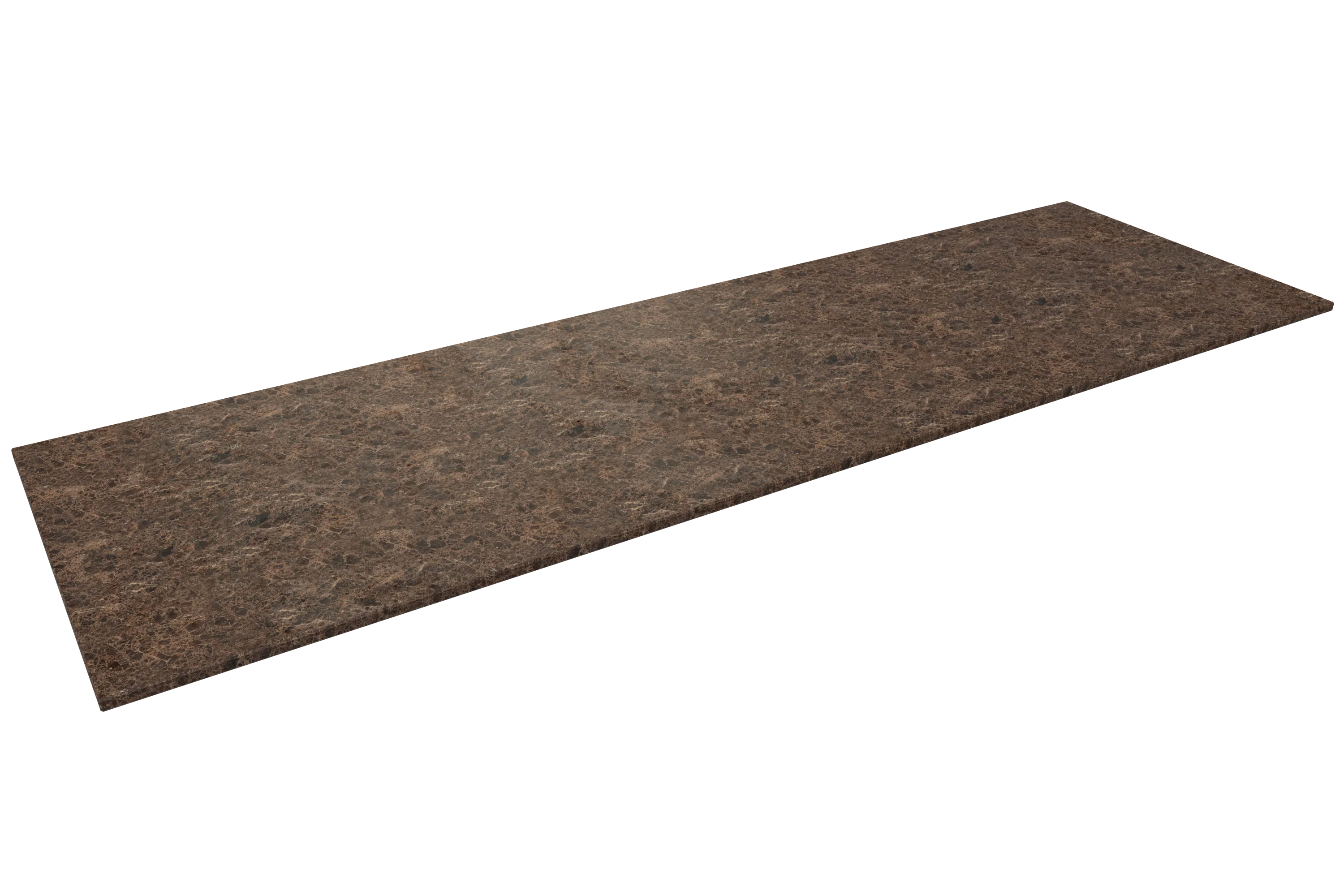 Balmani Stretto tablette simple ou double marbre Dark Emperador 180 x 55 cm