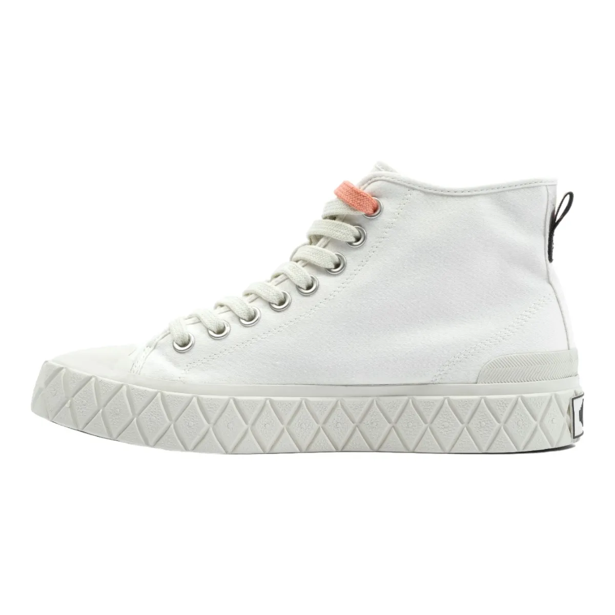 Baskets mode Palladium palla ace mid fest blanc