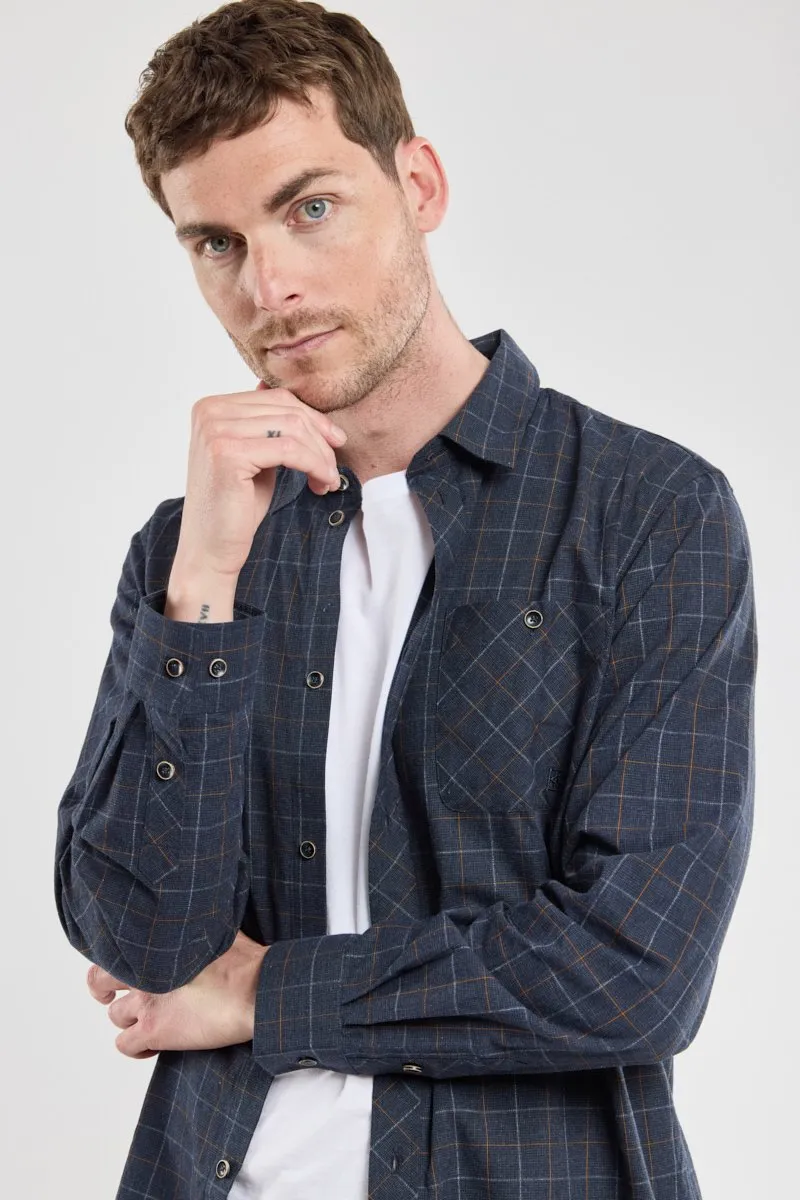 Chemise manches longues - coton